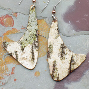 Birch Bark Earrings